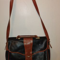Vintage BEE Leather Shoulder Bag