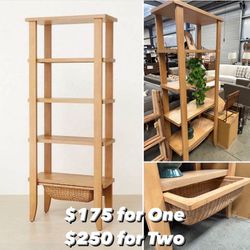 Bookshelves For $125 When Buying 2 Or More