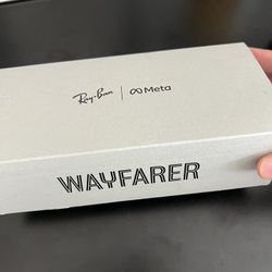 Meta x RayBan Wayfarer Sunglasses