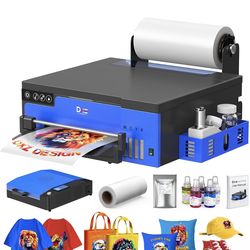 DXZ A4 XP600 DTF Printer Max 500mm/s High Speed