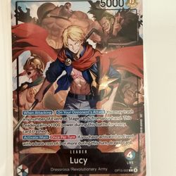 Op15-002 - Lucy (Alternate Art) - Adventure On Kami’s Island 