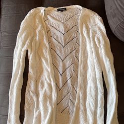 White Cardigan