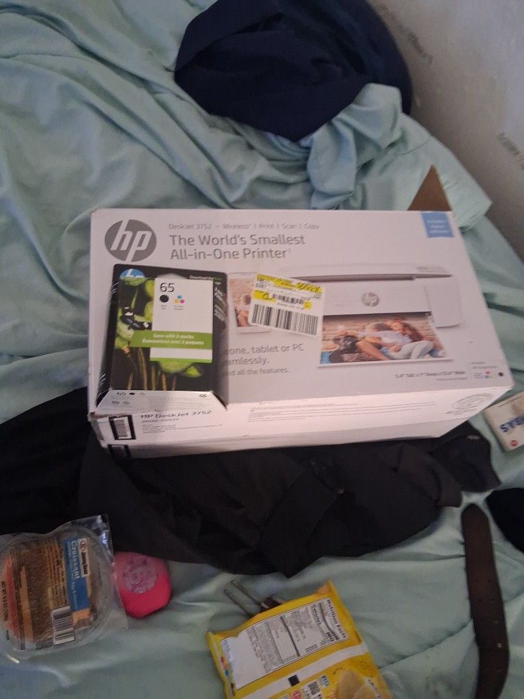 Hp Printer W Ink Cartridges 