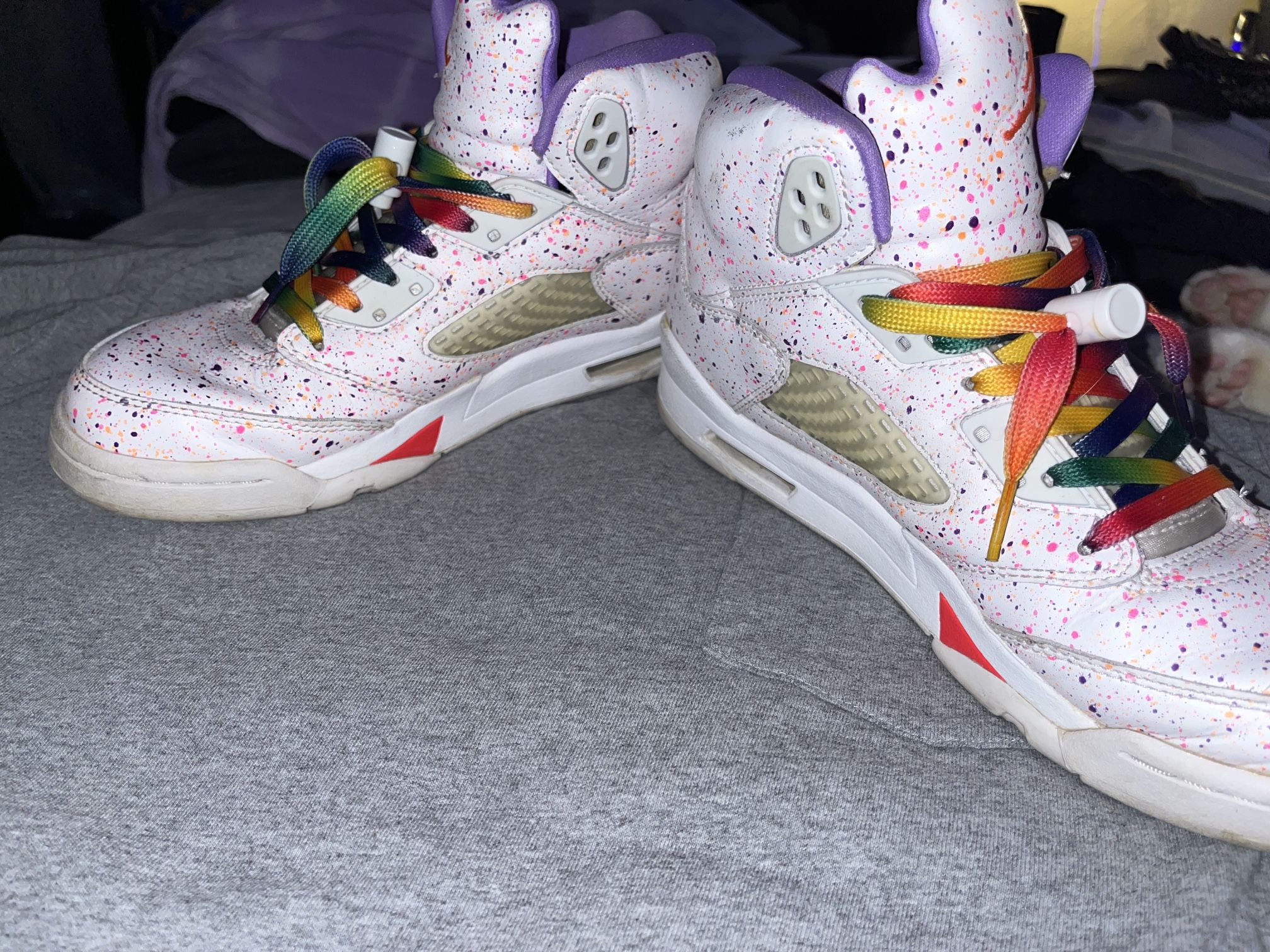 Air Jordan 5 Retro GG Easter Edition.