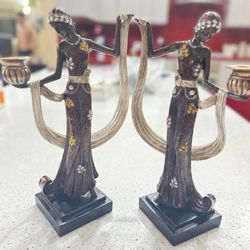Candle Holders – Set of 2 Home Decor