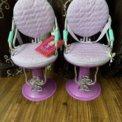 2 Chairs Hair Styling Our Generation