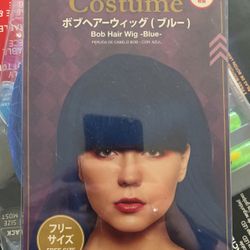 Blue Wig 