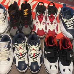 Vintage Retro Nike Air Air Jordan Sneakers Shoes 