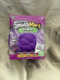 Smushmart Grape Squishy