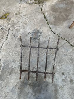 chimney/ firewood holder 