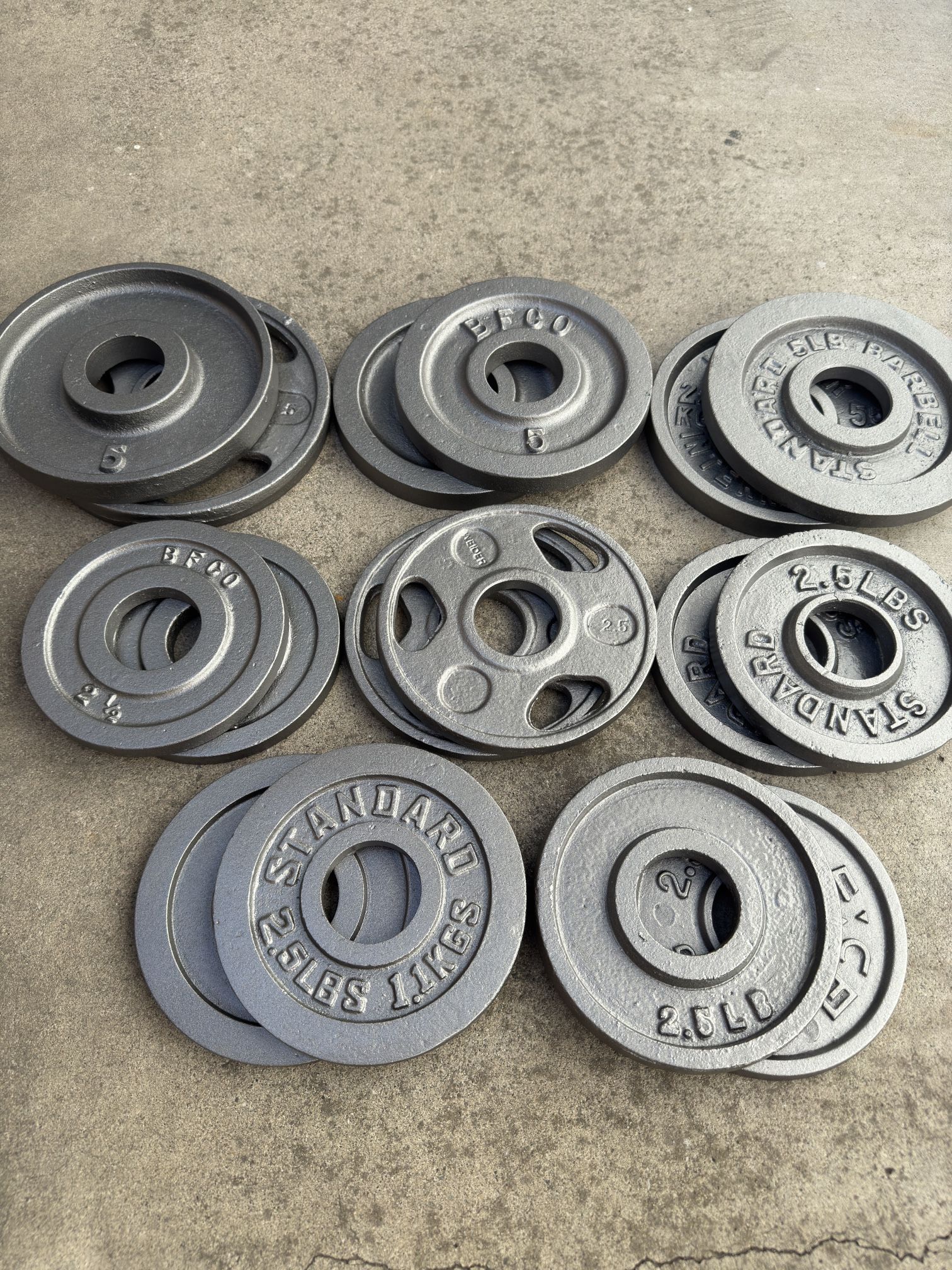 Olympic Weights (55 Lbs)