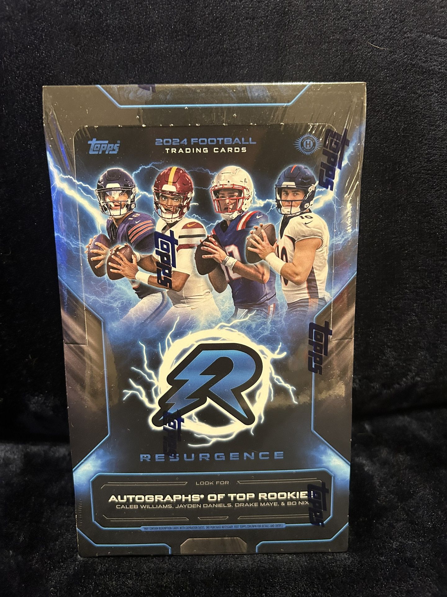 Brand New/Factory Sealed Topps Resurgence Football Hobby Box! Jayden Daniel’s, Caleb Williams, Bo Nix Signatures? Rookie Cards Galore!