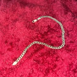  14k Gold Chain Bracelet