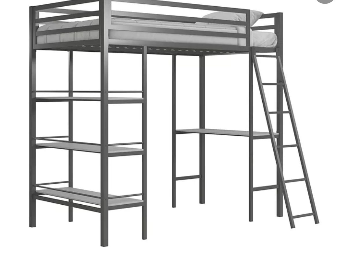 loft bunk bed (TWIN)