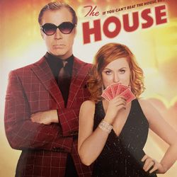 The HOUSE (Blu-Ray + DVD-2017) Will Ferrell + Amy Poehler!