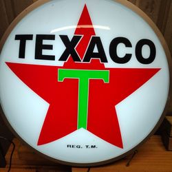 Light Up Texaco Globe