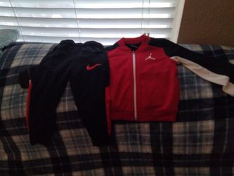 Kids Nike & Jordan Tracksuit Set 2T