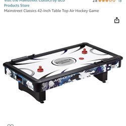 Mainstreet Classics 42-Inch Table Top Air Hockey Game