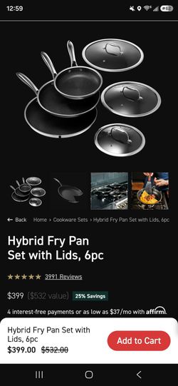 Hexclad Pan Set