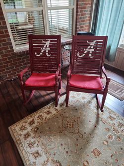 Crimson Tide Rocking Chairs