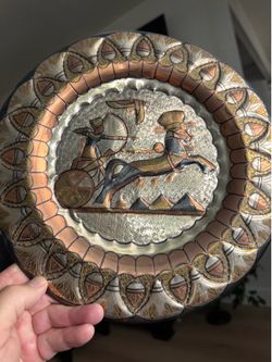 Egyptian copper decoration