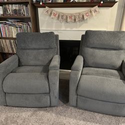 Electric Recliner Set With Massage