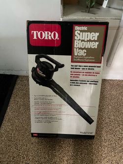 Toro Electric Super Blower Vac