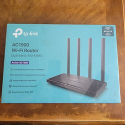 TP LINK AC1900 SMART WIFI ROUTER 