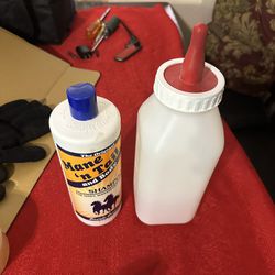 Milk Feeding Bottle & Mane ‘n Tail Shampoo