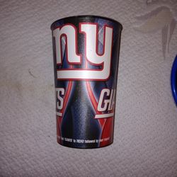 NFL New York Giants Game Souvenir Cup I Believe It's 24 To 32 Oz