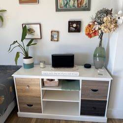 Stylish TV Stand with Storage