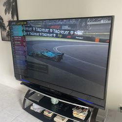 73” Inch TV Television With Roku Remote