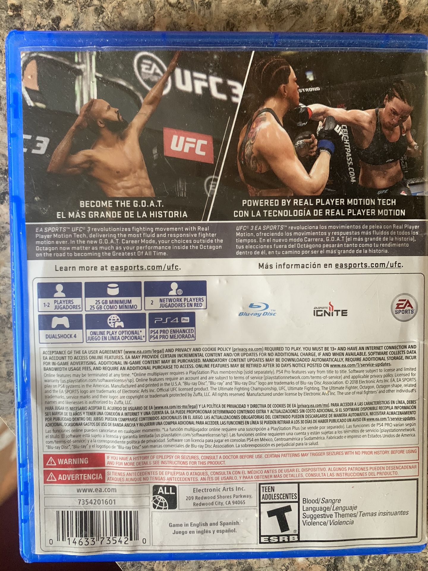 PS4: UFC-3