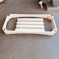 Free White Wood Table Legs and Support Frame