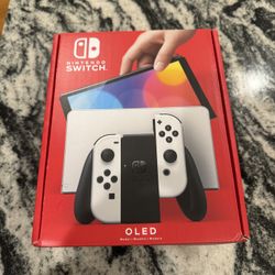 Nintendo Switch OLED 64GB White Joy Cons Brand New
