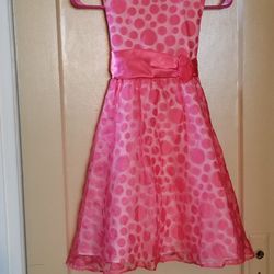 Pink Polkadot Dress