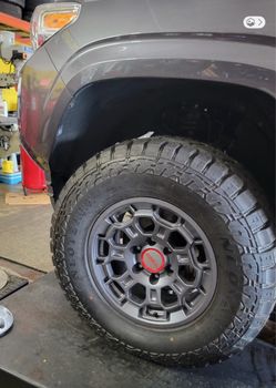 🔥 17x9 6x139.7 WEOE-14256 MATTE GUNMETAL WHEELS – TOYOTA TACOMA TRD 🔥