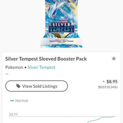 Pokémon Silver Tempest Sleeved Pack