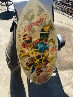 Ed hardy surf board