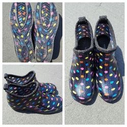 Capelli Polka Dot Rainboots