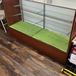 3 SHALVE 60”x18”x38” Glass Display