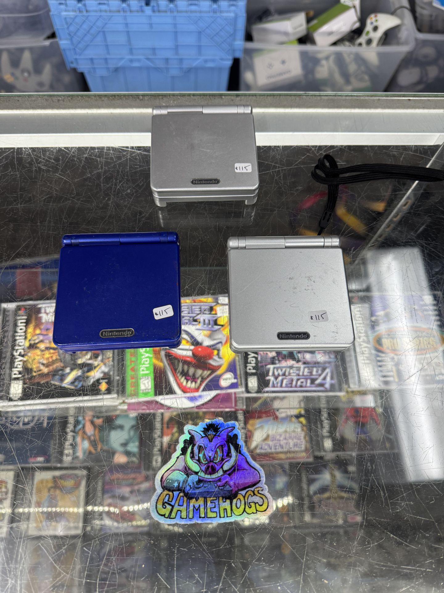 Gameboy Advance Sp with Charger $115 Each Gamehogs 11am-7pm