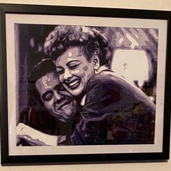 Custom Art Piece Lucille Ball And Desi Arnez