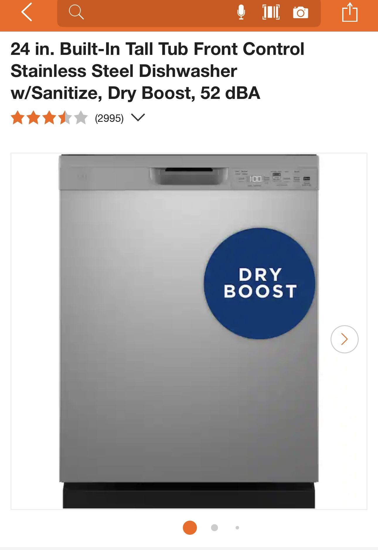 Brand New Dishwasher Still In Box