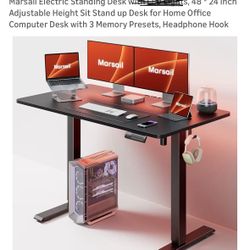 46.5” Adjustable Sitting/standing Desk