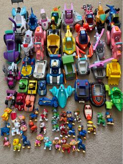 Paw patrol toys and figurines