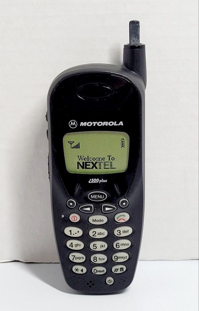 Motorola Nextel i500 LCD Cell Phone W/Battery NOT WORKING/ PARTS/ REPAIR/AS-IS/ NO ACCESSORIES INCLUDED. This is a Motorola i500 plus phone, which was