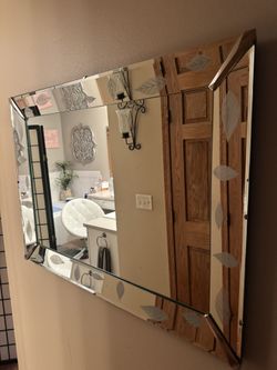 Large Vintage Mirror 