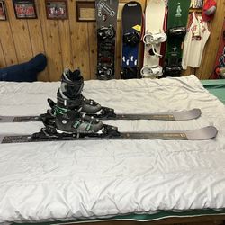 Salomon ski package with boots & bindings