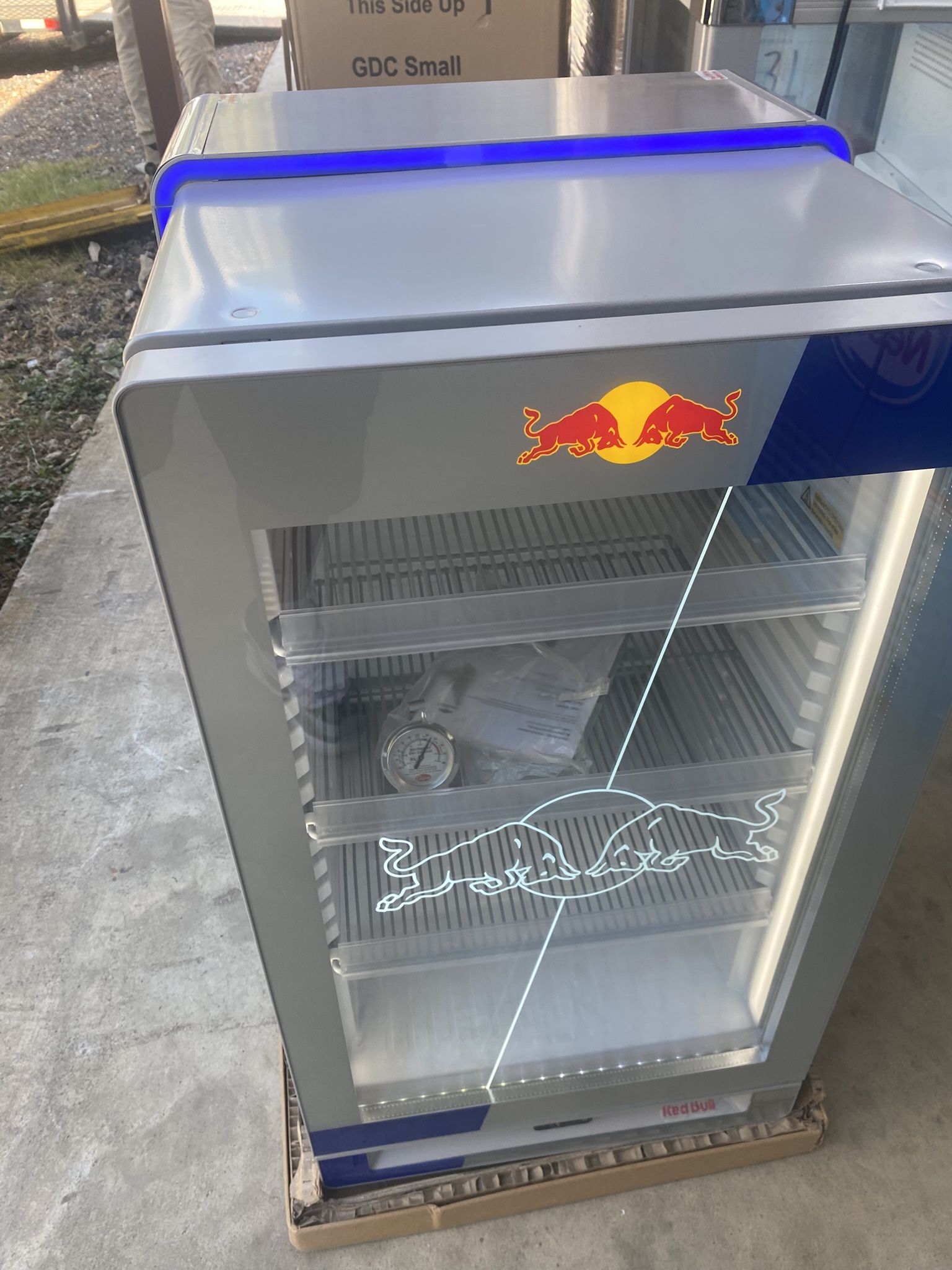Red Bull Cooler Countertop Brand New For Sale Fridge